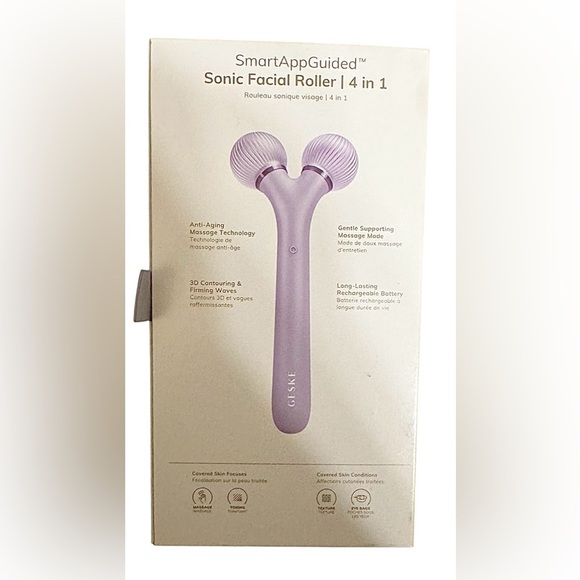 NWT Sonic Facial Roller 4-in-1/Smartphone Controlled - Picture 6 of 6